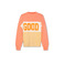 American Outfitters sweater orange 1