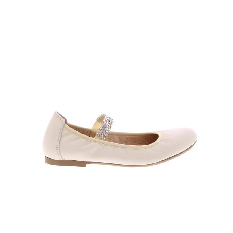 Acebo's ballerinas ecru 1