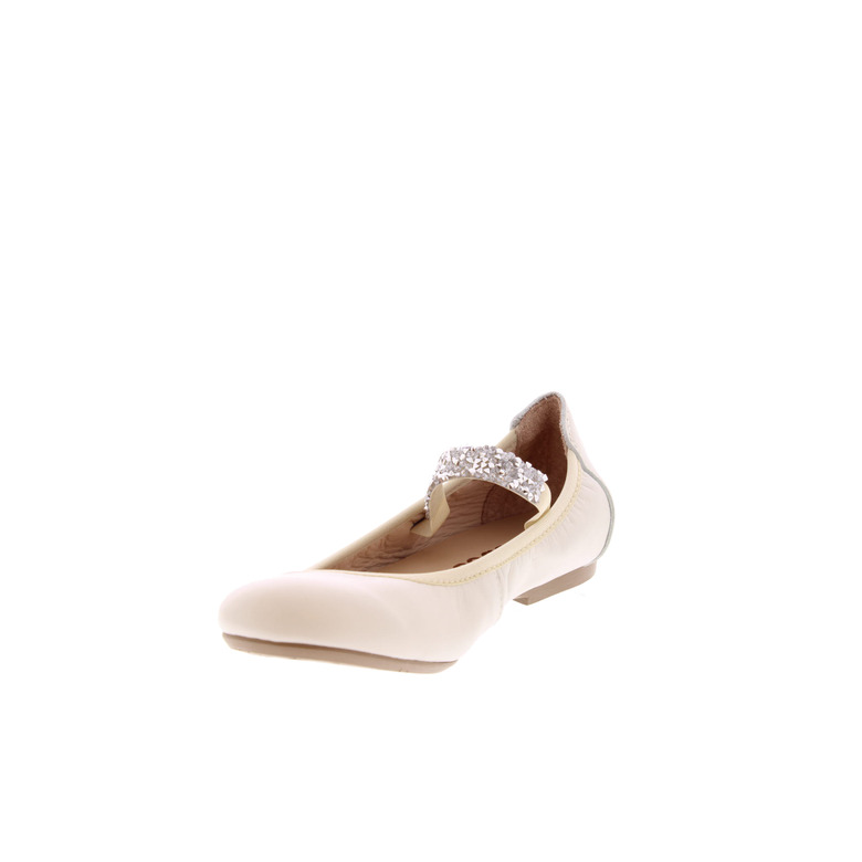 Acebo's ballerinas ecru 3