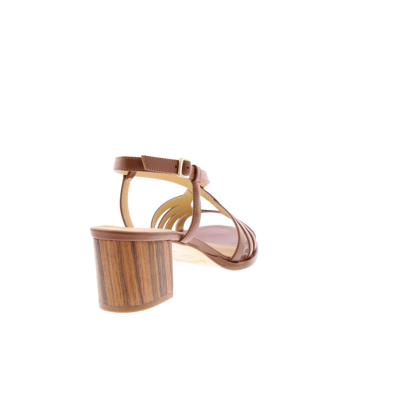 Atelier Content sandals cognac 4