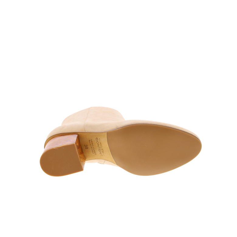 Atelier Content ankle boots lightbrown 5