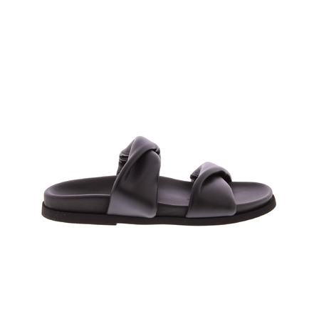 Slaye thong slippers black