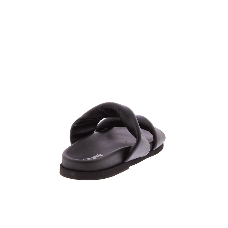 Slaye thong slippers black 4