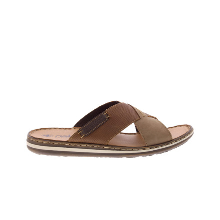 Rieker thong slippers brown