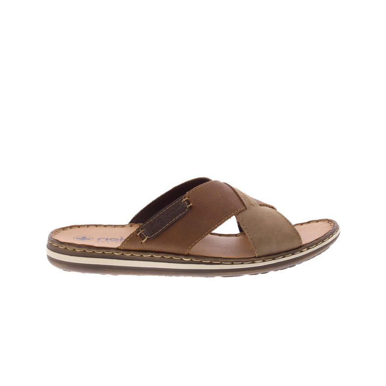 Rieker thong slippers brown
