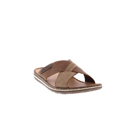 Rieker thong slippers brown