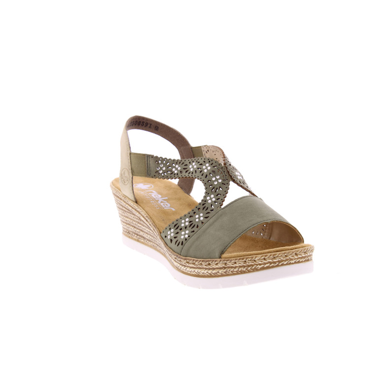 Rieker sandalen groen 2
