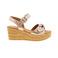 Gabor sandals gold 1