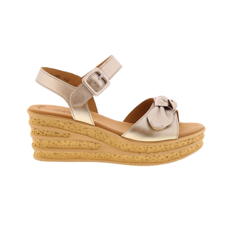 Gabor sandals gold