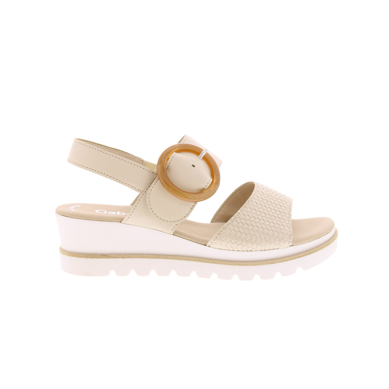 Gabor sandals ecru