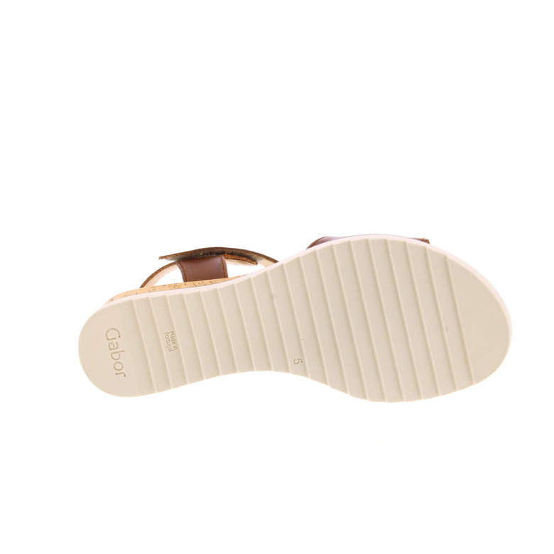 Gabor sandals cognac 5