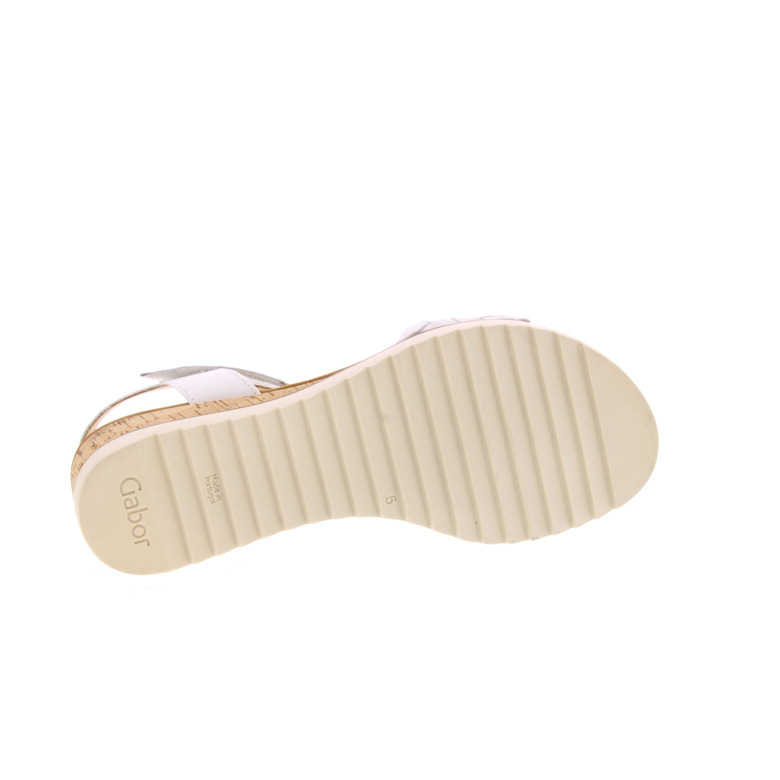 Gabor sandals white 5