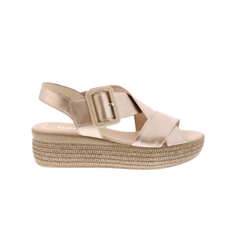 Gabor sandalen gold