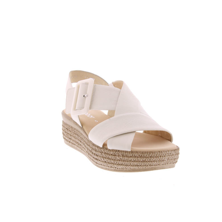 Gabor sandals white 2