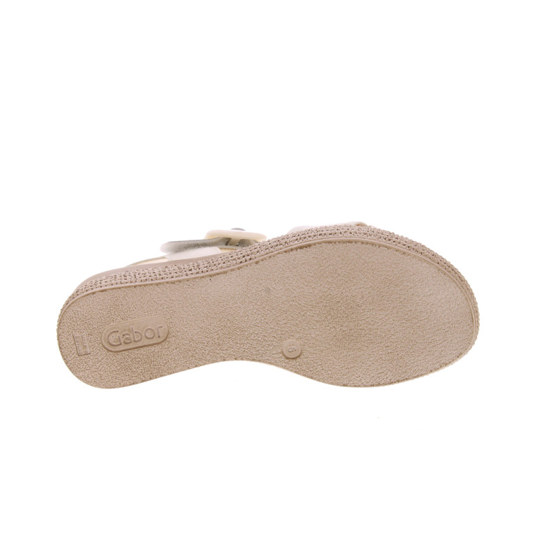 Gabor sandals white 5