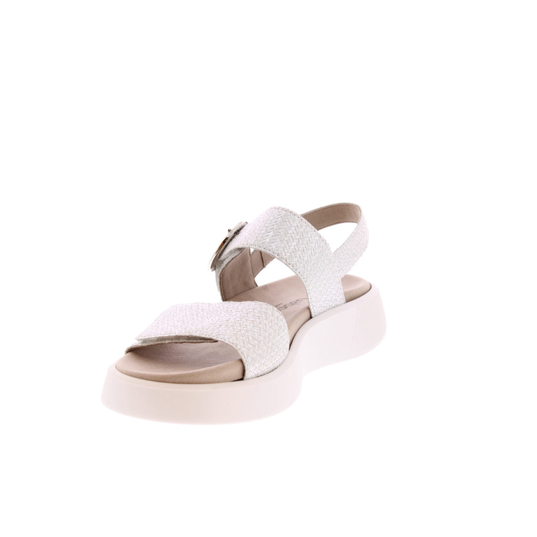 Gabor sandals silver 3