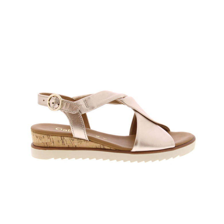 Gabor sandals gold