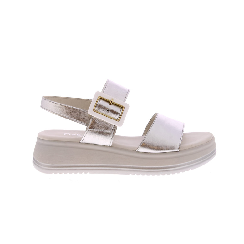 Gabor sandals silver