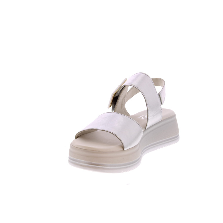Gabor sandals silver 3