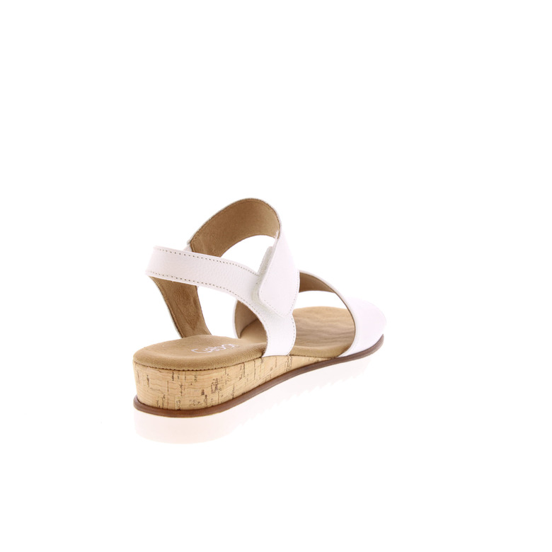 Gabor sandals white 4
