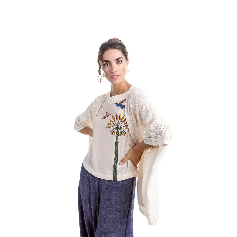 Dame Blanche blouse ecru 2