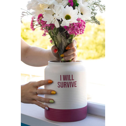 Fisura vase pink