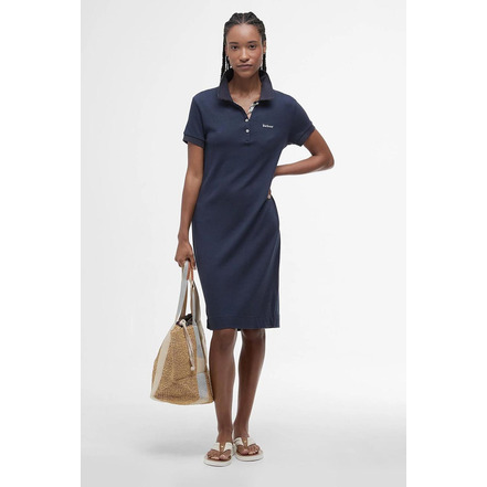 Barbour dress blue