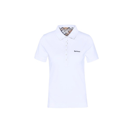 Barbour polo white
