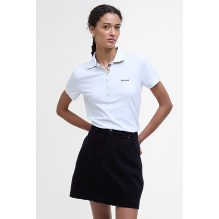 Barbour polo white