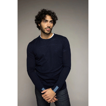 Mosmosh pullover blau
