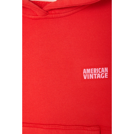 American Vintage hoodie rood