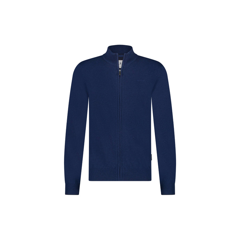 State Of Art strickjacke blau