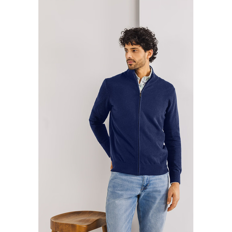 State Of Art strickjacke blau 2