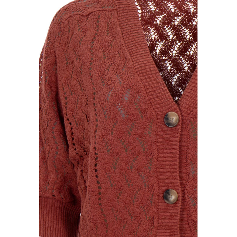 Vanessa Bruno strickjacke rosa 2