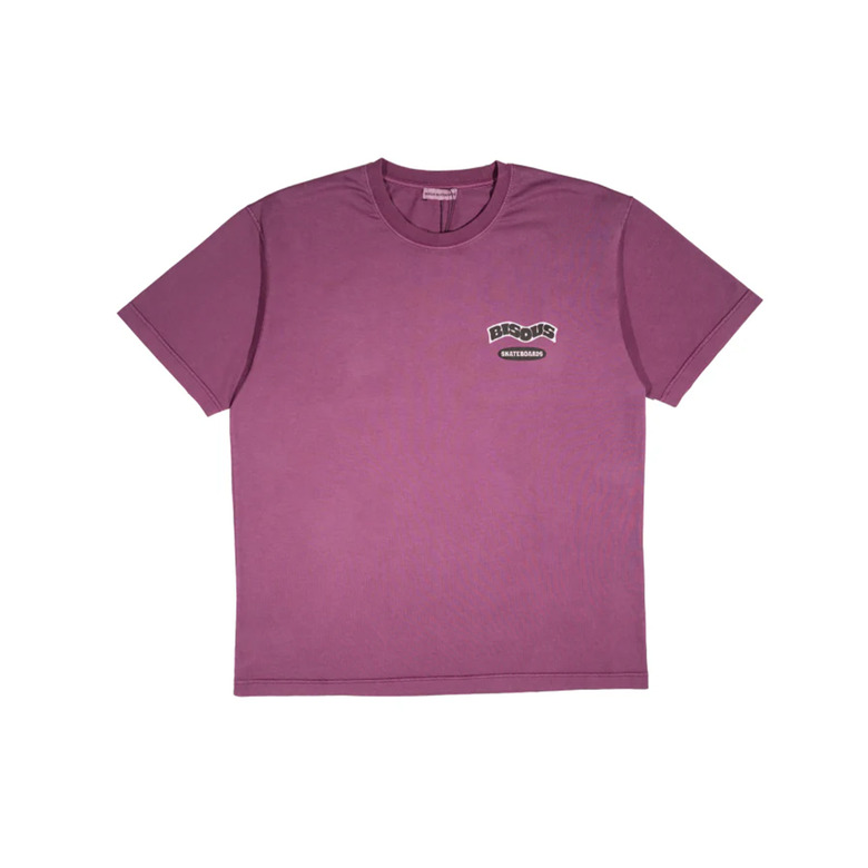 Bisous Skateboards t-shirts violet 1