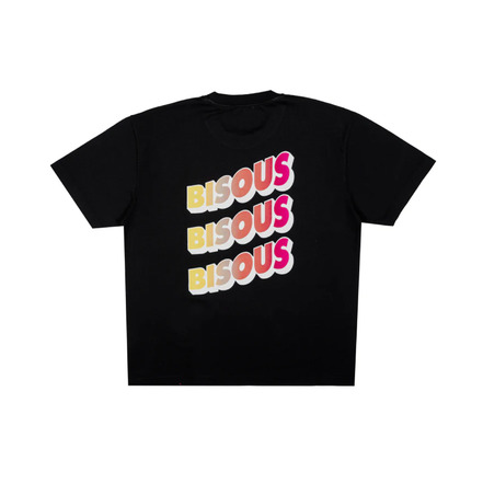 Bisous Skateboards t-shirts black