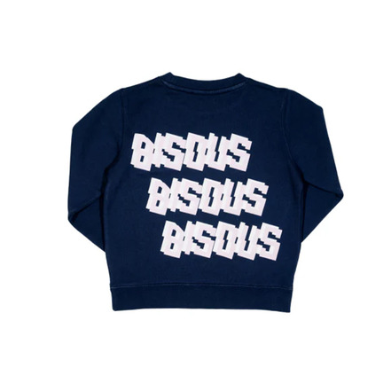 Bisous Skateboards sweater blue