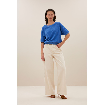 By-bar sweater blau