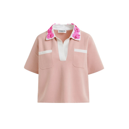 Essentiel polo rosa