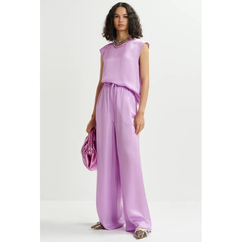 Essentiel trousers violet 2