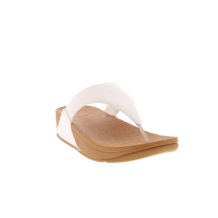 Fitflop thong slippers white