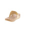 Fitflop thong slippers gold 3
