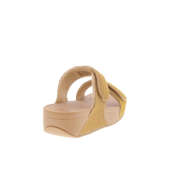 Fitflop thong slippers gold 4