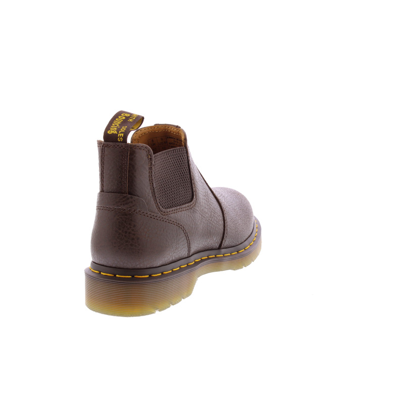 Dr Martens chaussures hautes brun 4