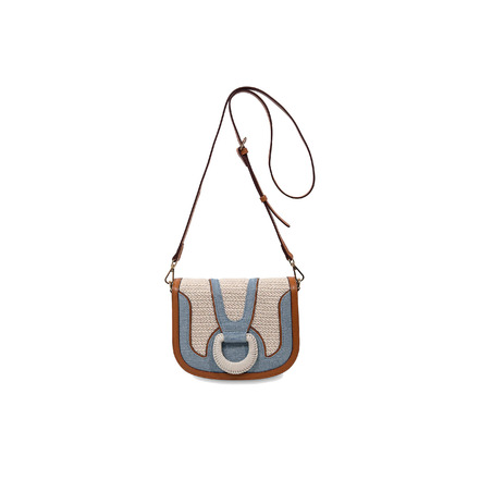 Laurent David crossbody lightbrown