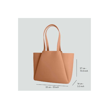 Kaai shopper brown