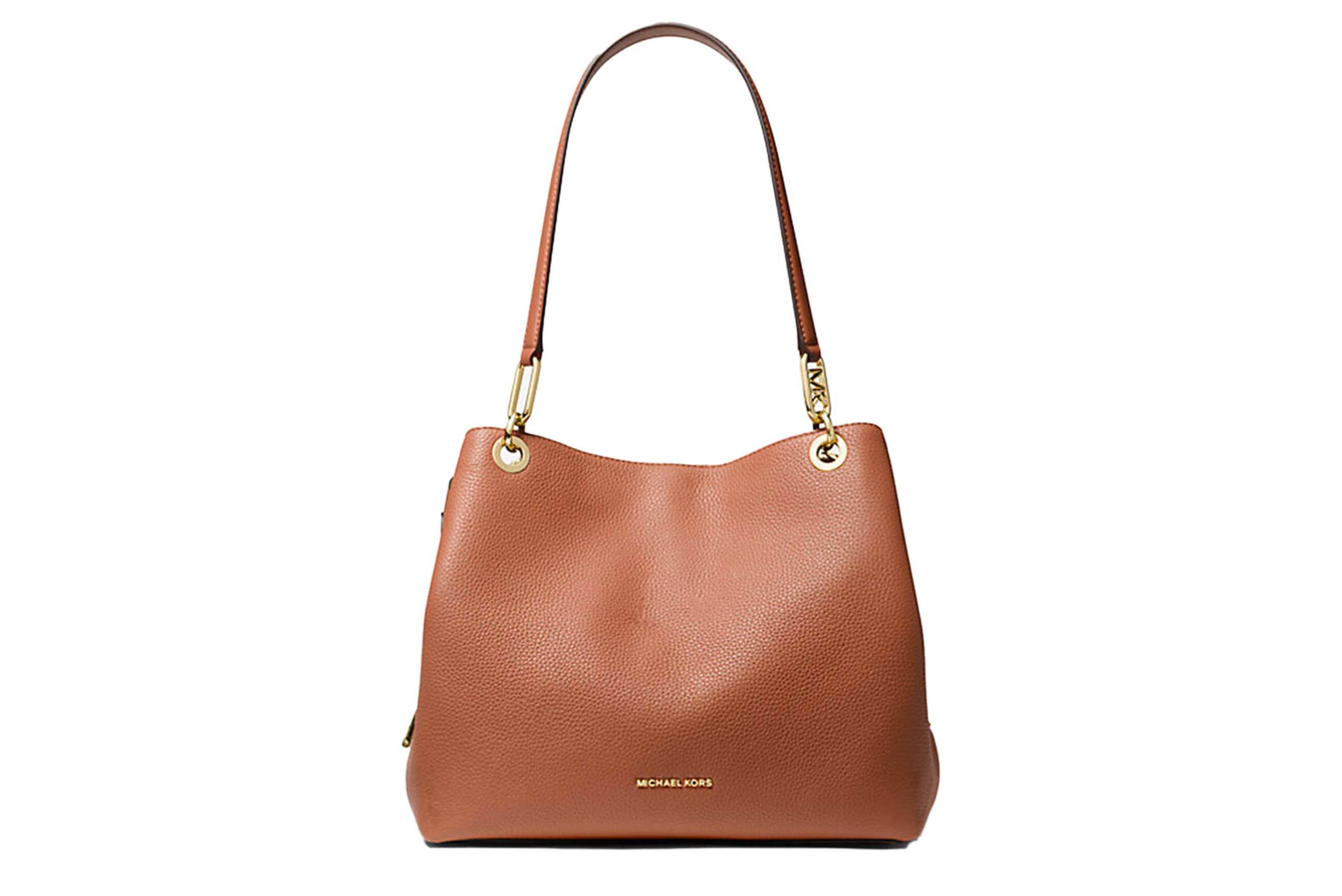 Tas Sale Michael Kors Tas Cognac Shoulder Bag Michael Kors Cognac