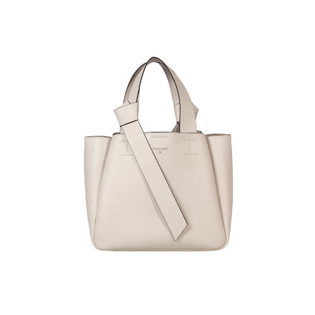 Crinkles Sibel handbag ecru