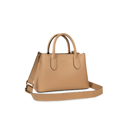 Crinkles Sibel handbag taupe