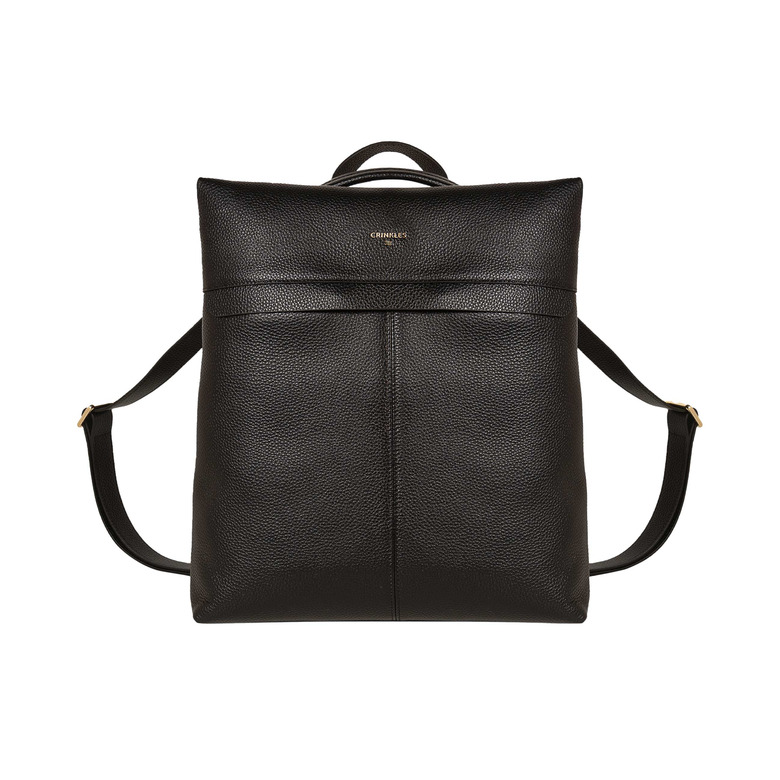 Crinkles Sibel backpack zwart mÉlange 1